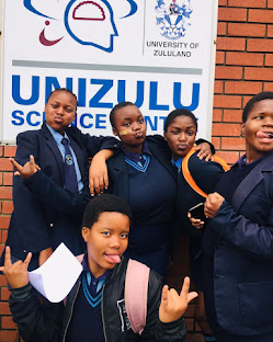 Umfolozi High School learners at UniZulu Science Centre